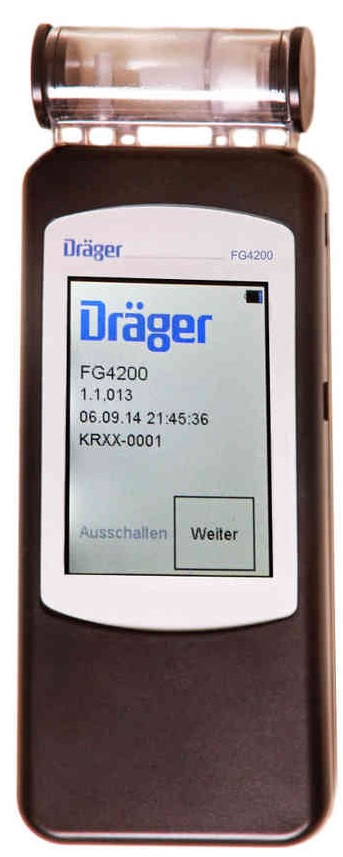 Dräger FG4200  Abgasmessgerät im Set 849 Euro incl. MwSt und Versand